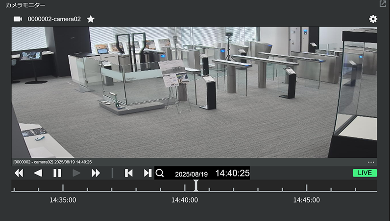 セキュアリンクの監視カメラ連携