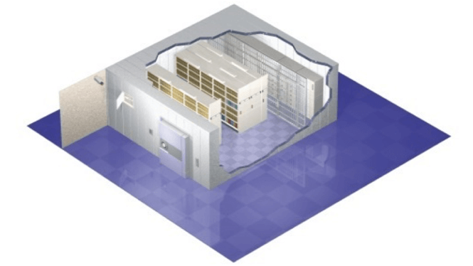 金庫室の構成イメージ図