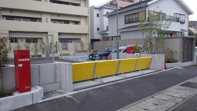 浮力起伏式の防水板